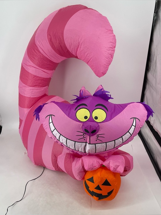 Disney Other - Disney 3.51-ft Lighted Disney Alice in Wonderland Cheshire Cat Inflatable